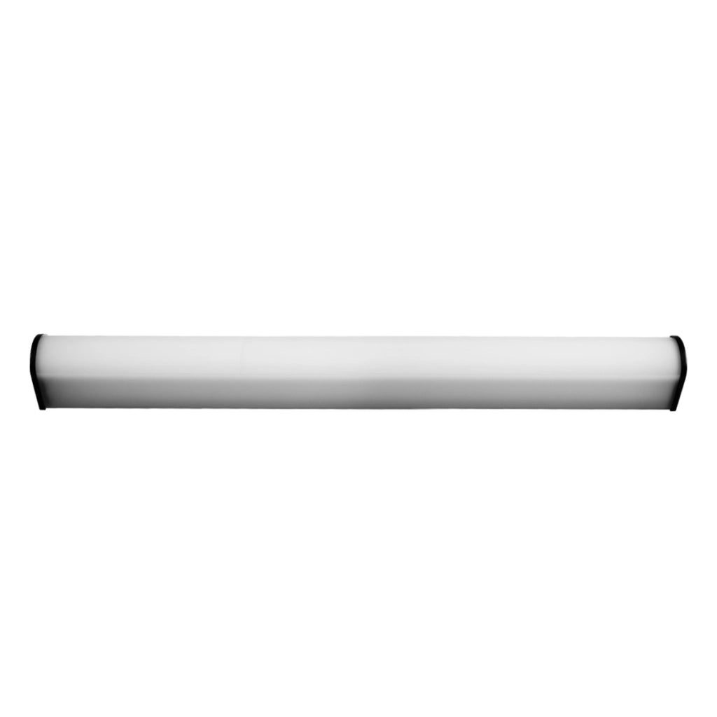 Applique bagno specchio LED 15W 4000K 60cm IP44 nera