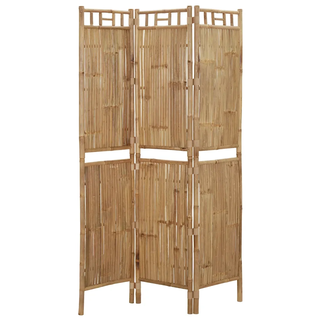 Divisorio Ambienti | Divider per stanze | Paravento a 3 Pannelli in Bamb¨´ 120x180 cm