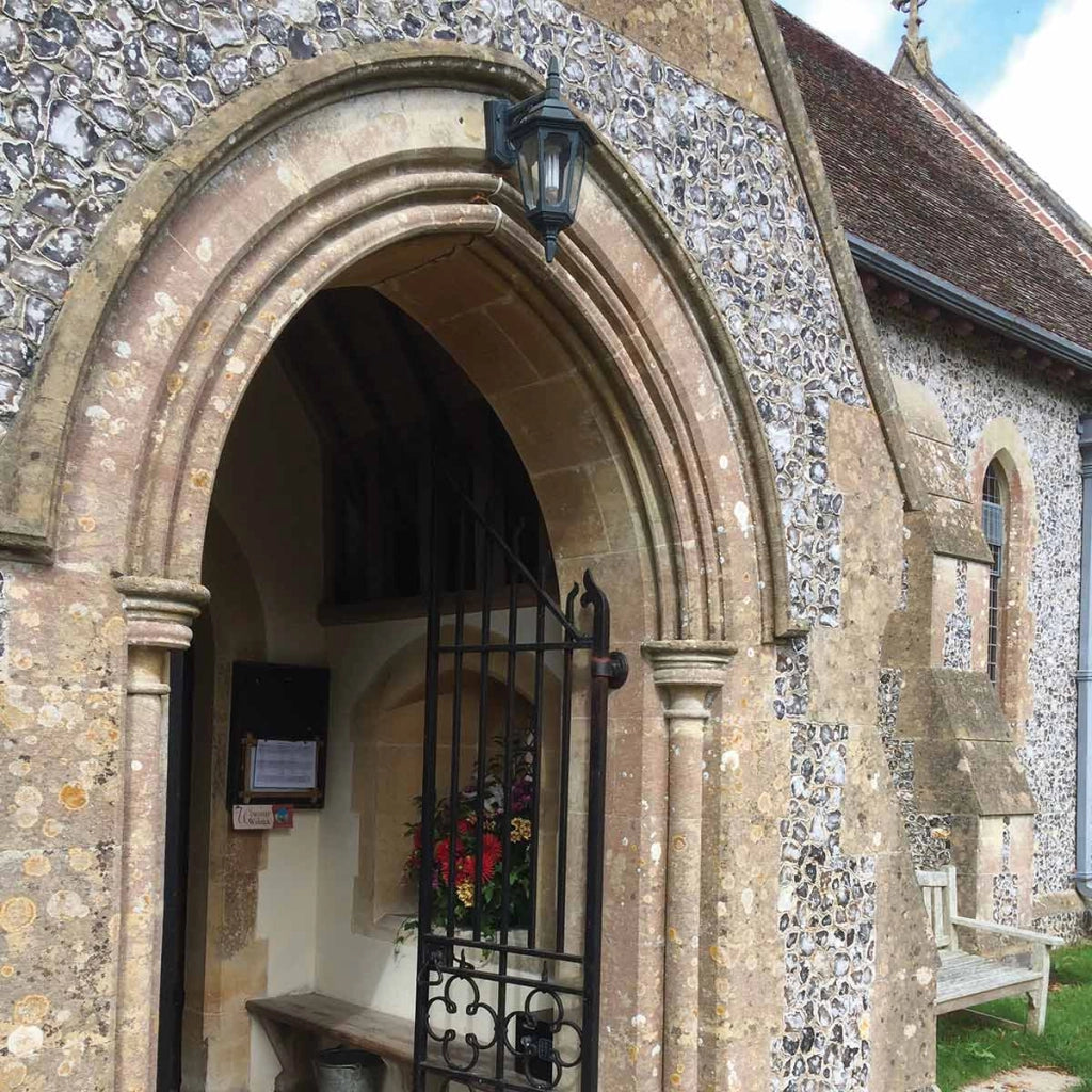 Applique da esterno a parete nera E27 60W Parish Elstead