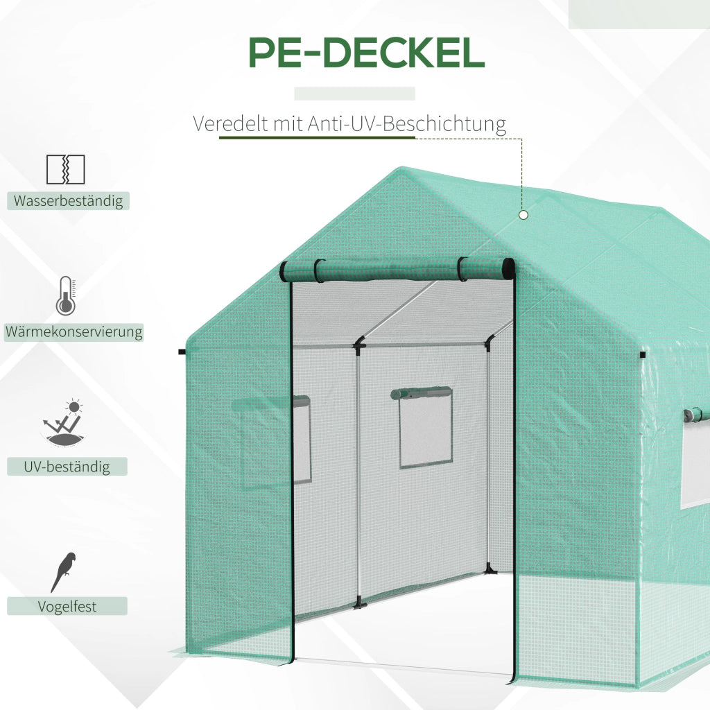 Serra da giardino ¨C Minimal ¨C verde 2x3x2m