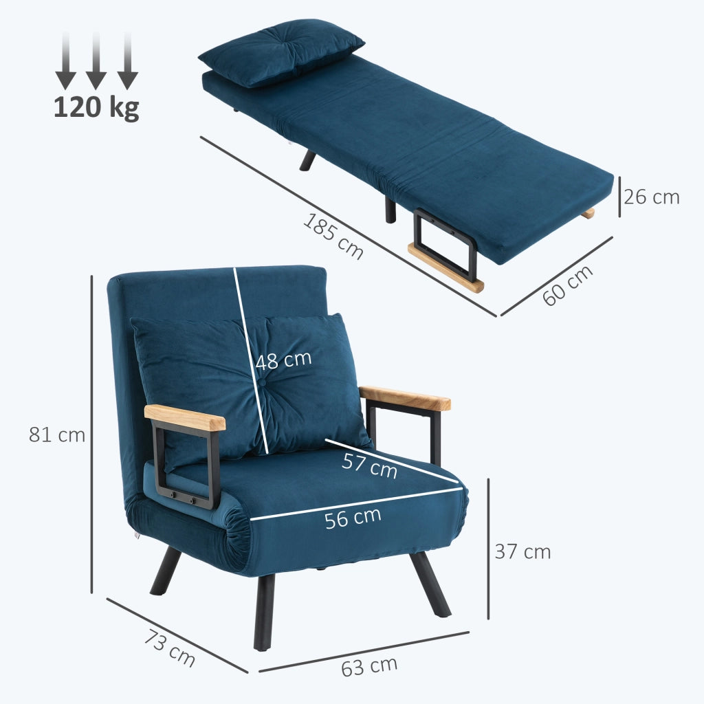 Poltrona Relax ¨C Minimal ¨C Tessuto Grigio Scuro