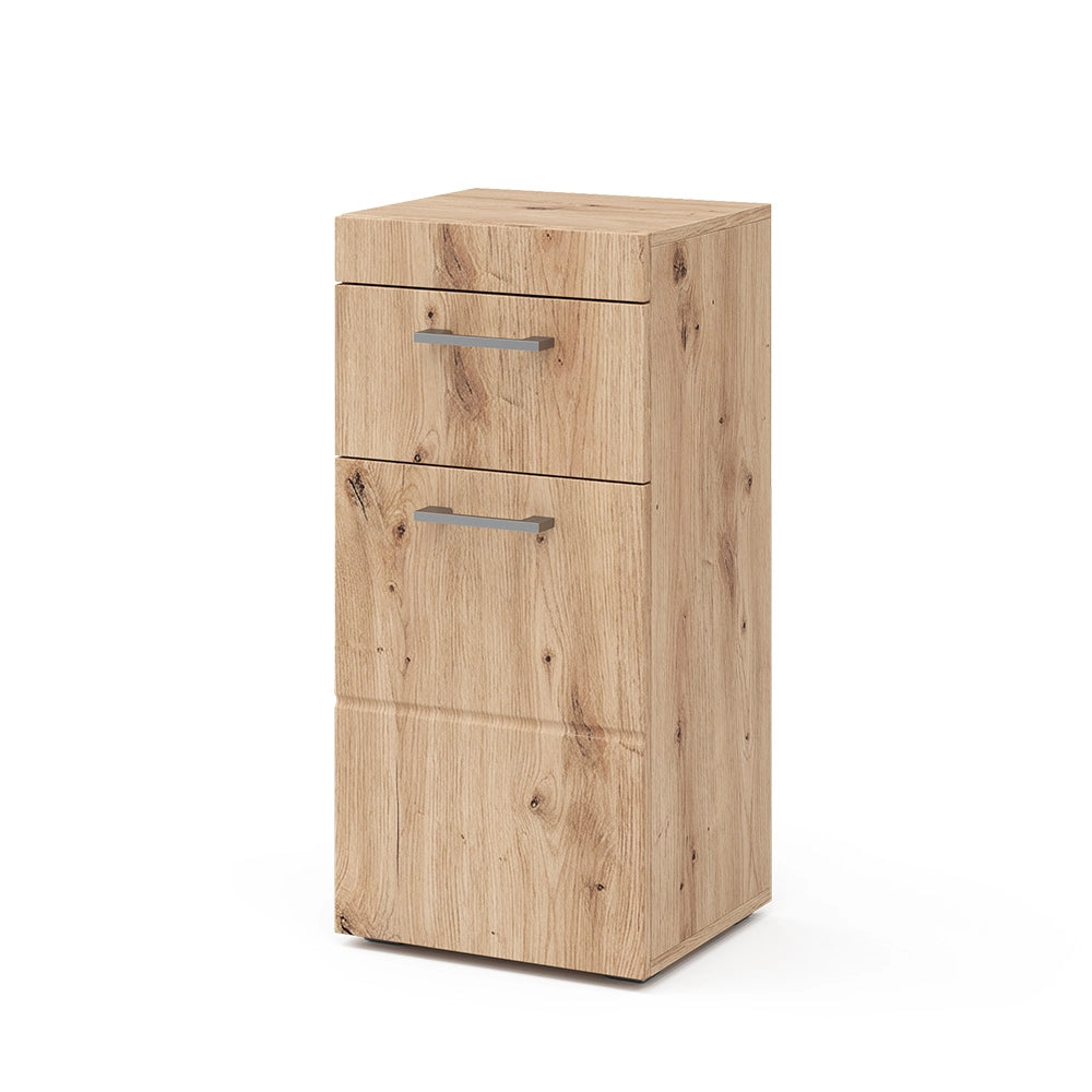 Mobiletto bagno Luna Quercia Wotan 37 x 79 cm Vicco