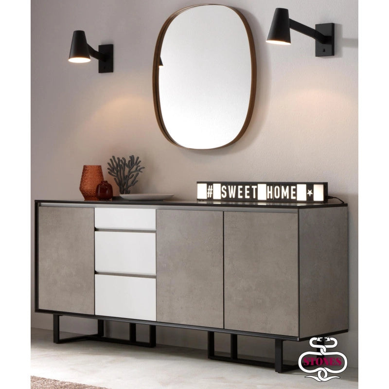 Lampada da tavolo LED Ciak 3cm X 80cm H 10cm Stones