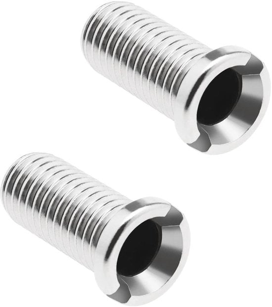 Filtro per rubinetto - Maniglia per doccia - Materiale in acciaio inossidabile - M12 x 25 mm - Duraturo e resistente - Adatto per cisterne di scarico - Argento