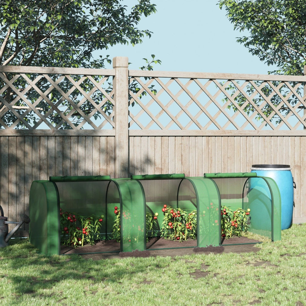 Mini Serra da Giardino ¨C zephmum ¨C Verde 295x100x80 cm