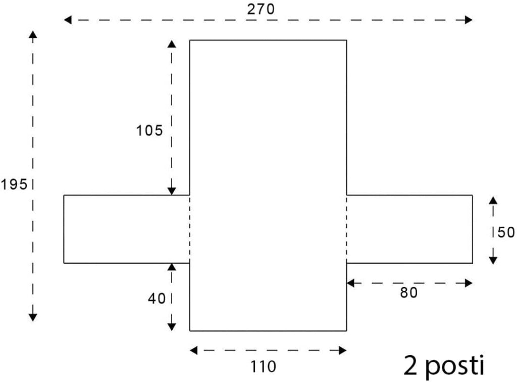 Copridivano Double Face Moderno Lavabile Fodera ProteggiDivano 2 Posti Marrone