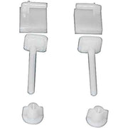 COPPIA SUPPORTI IN PVC PER SEDILI ABS