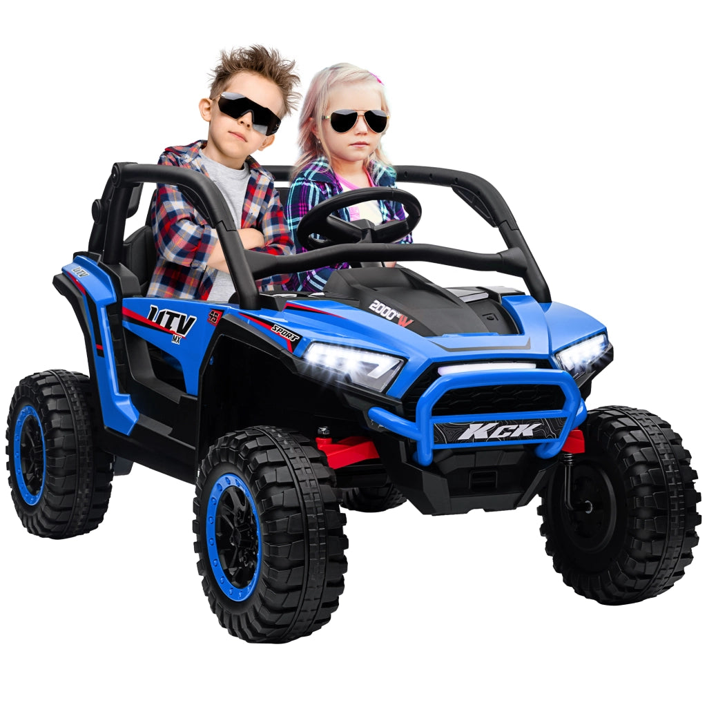 Auto elettrica per bambini ¨C zephmum ¨C Blu