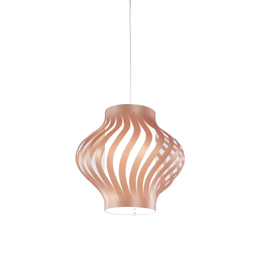 Sospensione Da Esterno Moderna Helios Polilux ® Rame 1 Luce E27