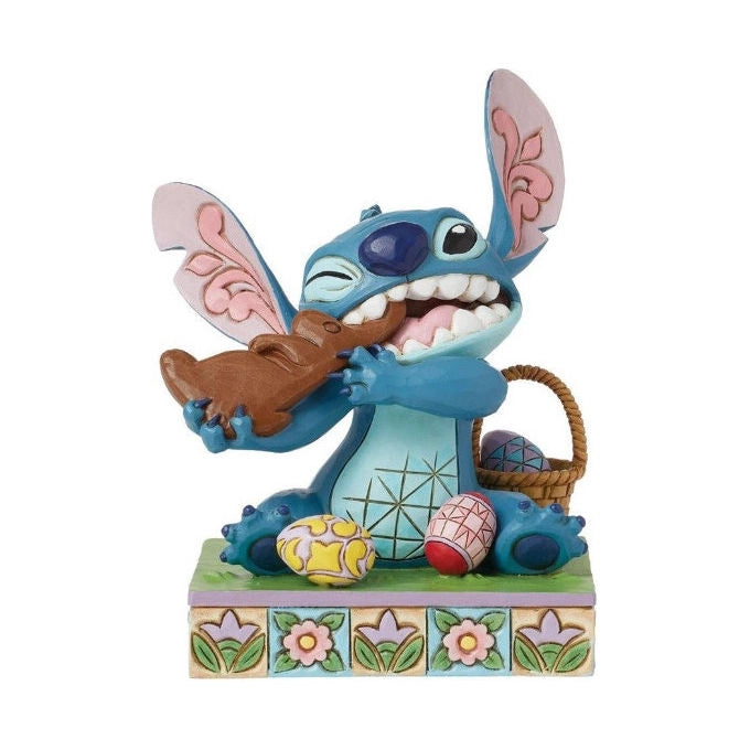 Disney Traditions 6016333 Statuetta Pasquale Stitch Resina Jim Shore