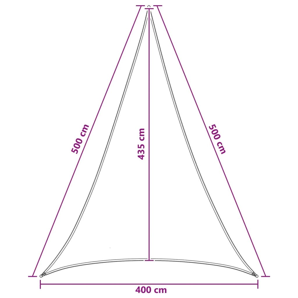 Telo Ombra 4 x 5 x 5 m HDPE 42032972