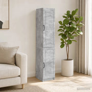 Set di armadi 2 pcs Grigio Cemento Legno ingegnerizzato 3416955