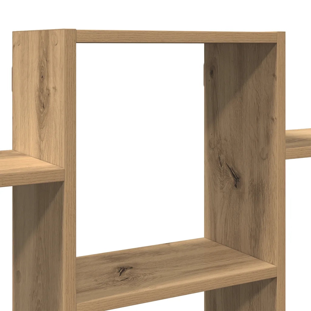 Scaffale a parete | Ripiano a parete | Mensola a parete Rovere Artigianale 159x18x66 cm in Truciolato