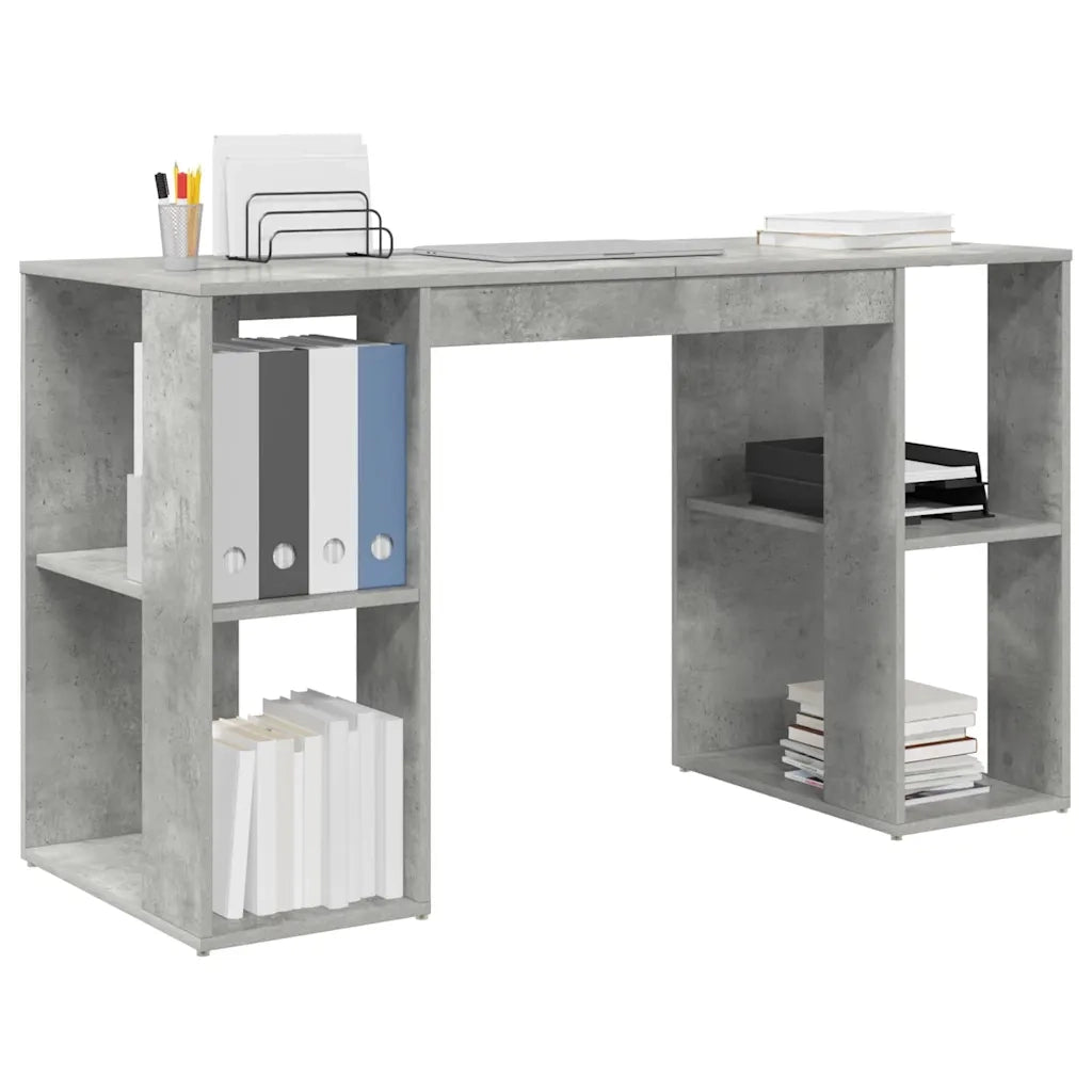 Scrivania Grigio cemento Legno ingegnerizzato 869501