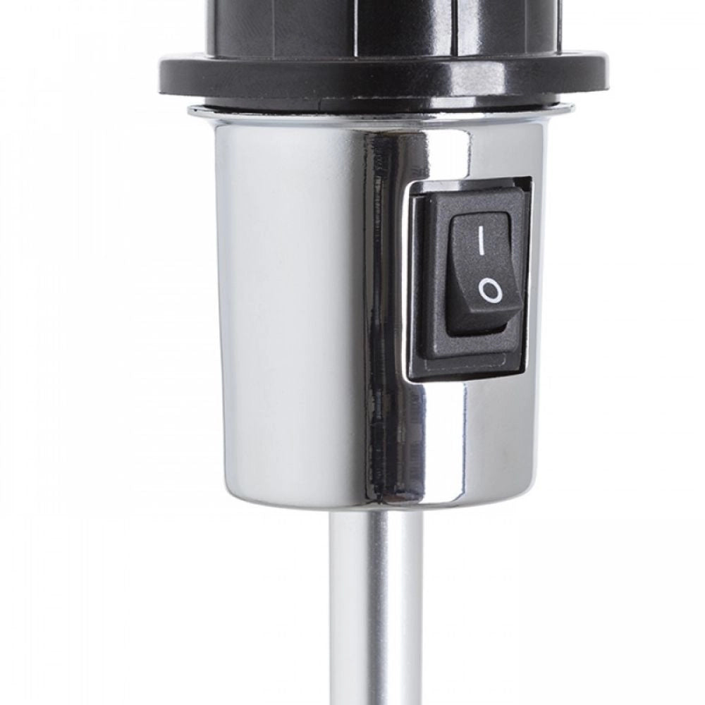 Lampada GARDETTE da tavolo nero alluminio 230V E27 42W