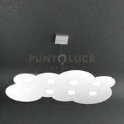 CLOUD SOSPENSIONE 8 LUCI BIANCO 1128-S8 R-BI