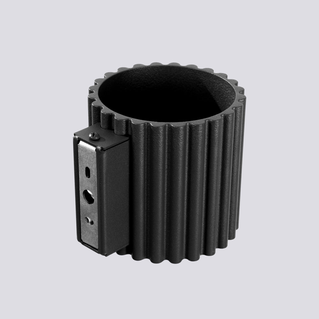 Lampada a parete AURA nero G9