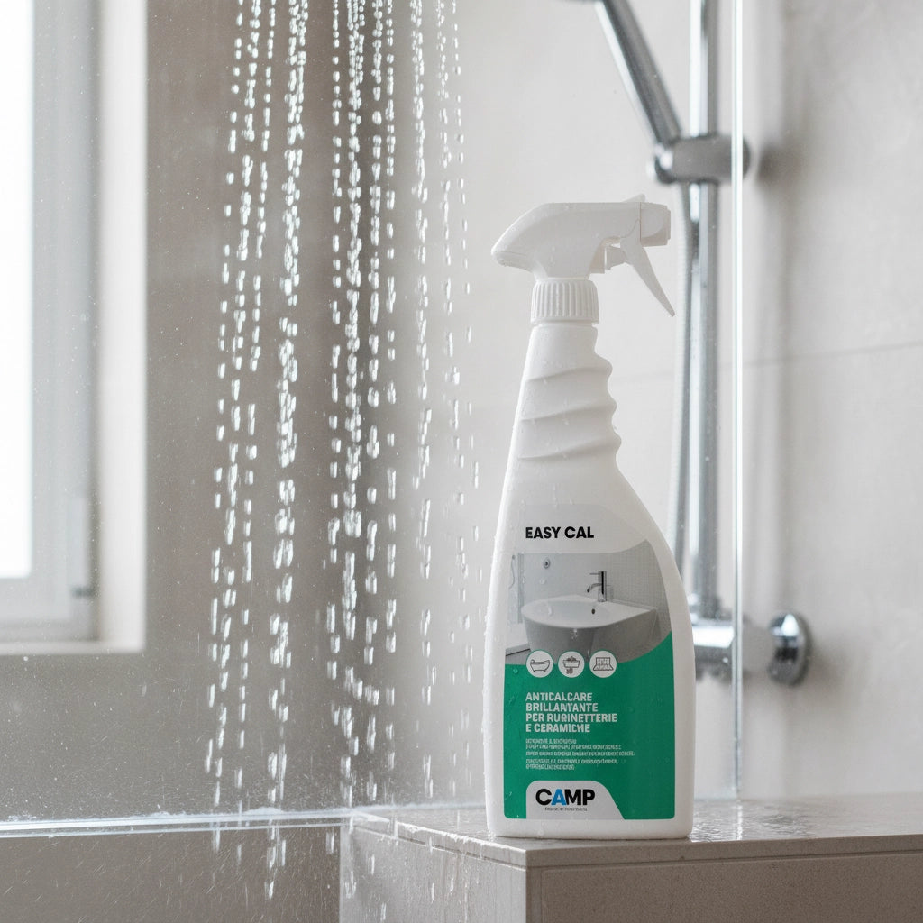 Kit 3 easy cal da 750 ml spray anticalcare brillantante antigoccia