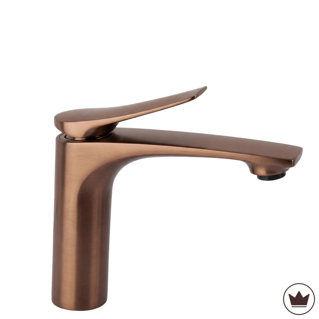 Rubinetto Per Lavabo Premium Rea Vision Copper Brush Low