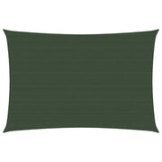 Vela ombreggiante 160 g/m² verde scuro 3 x 4 m HDPE 02_0009425