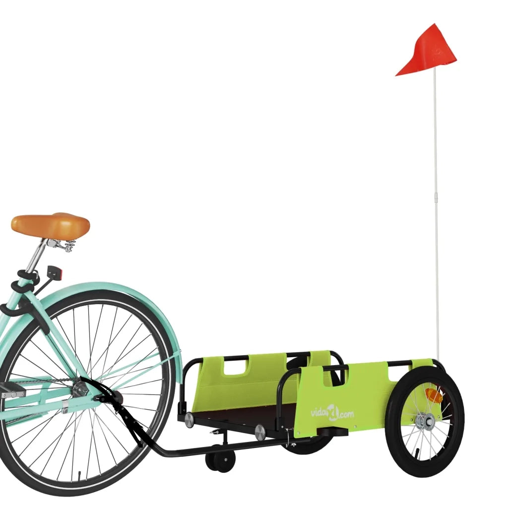 Rimorchio da Bici Verde Oxford e Ferro 94193
