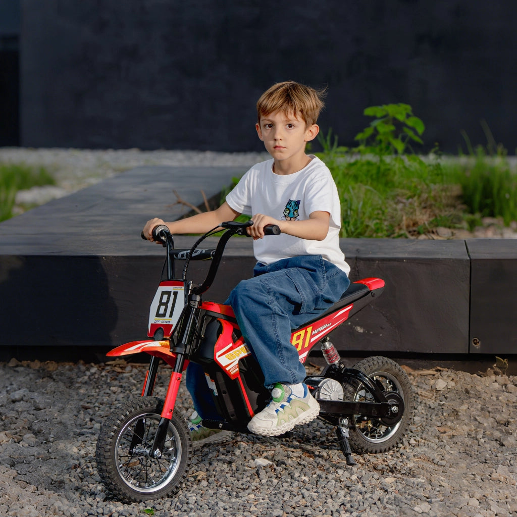 Moto Elettrica per Bambini 24V ¨C zephmum ¨C Rosso