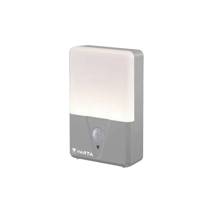 Varta 16634101402 Motion Sensor Outdoor Light Lampada LED per Esterni Sensore Movimento 40 lm IP44 2 Pezzi colore Grigio