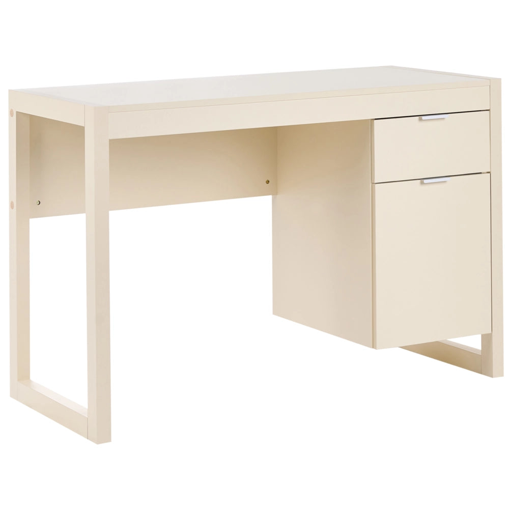 Lampada da scrivania Home Beige chiaro Legno 110 x 50 cm Cassetto contenitore Legno chiaro Design minimalista