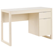Lampada da scrivania Home Beige chiaro Legno 110 x 50 cm Cassetto contenitore Legno chiaro Design minimalista