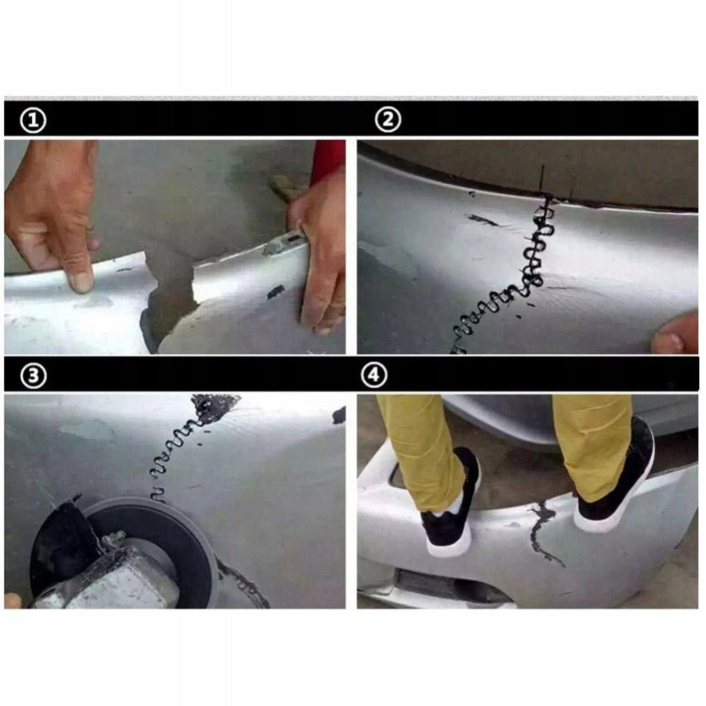 Graffette per Plastica Angolo Esterno V 0,8mm 100 Pezzi – Alta Qualità, Precisione, Durata