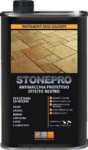 PROTETTIVO ANTIMACCHIA PER SUPERFICI 'STONEPRO'     lt. 1