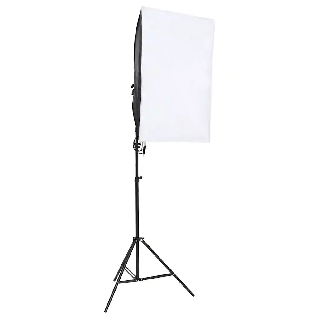 Kit per Studio Fotografico con Set di Luci e Fondale 3094746