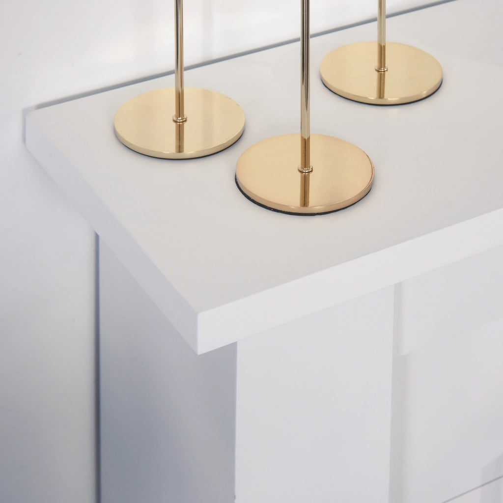 Camino Elettrico Decorativo ¨C Xylo ¨C 2 Livelli di Calore con Timer e Fiamma Regolabile 102x30x95cm Bianco