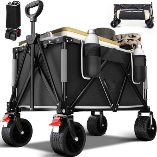 Carrello trasportabile con pneumatici gonfiabili