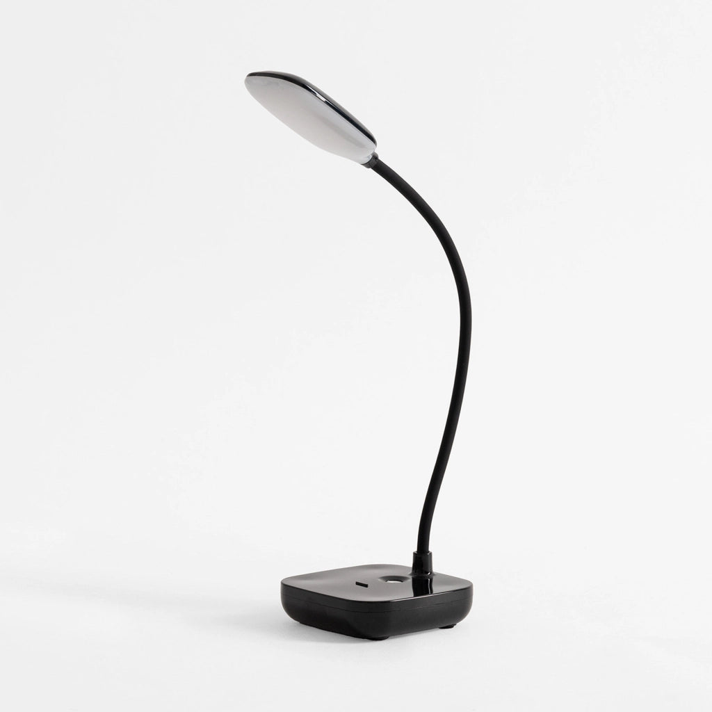 Lampada da scrivania nera flessibile LED 7W Zuma Line