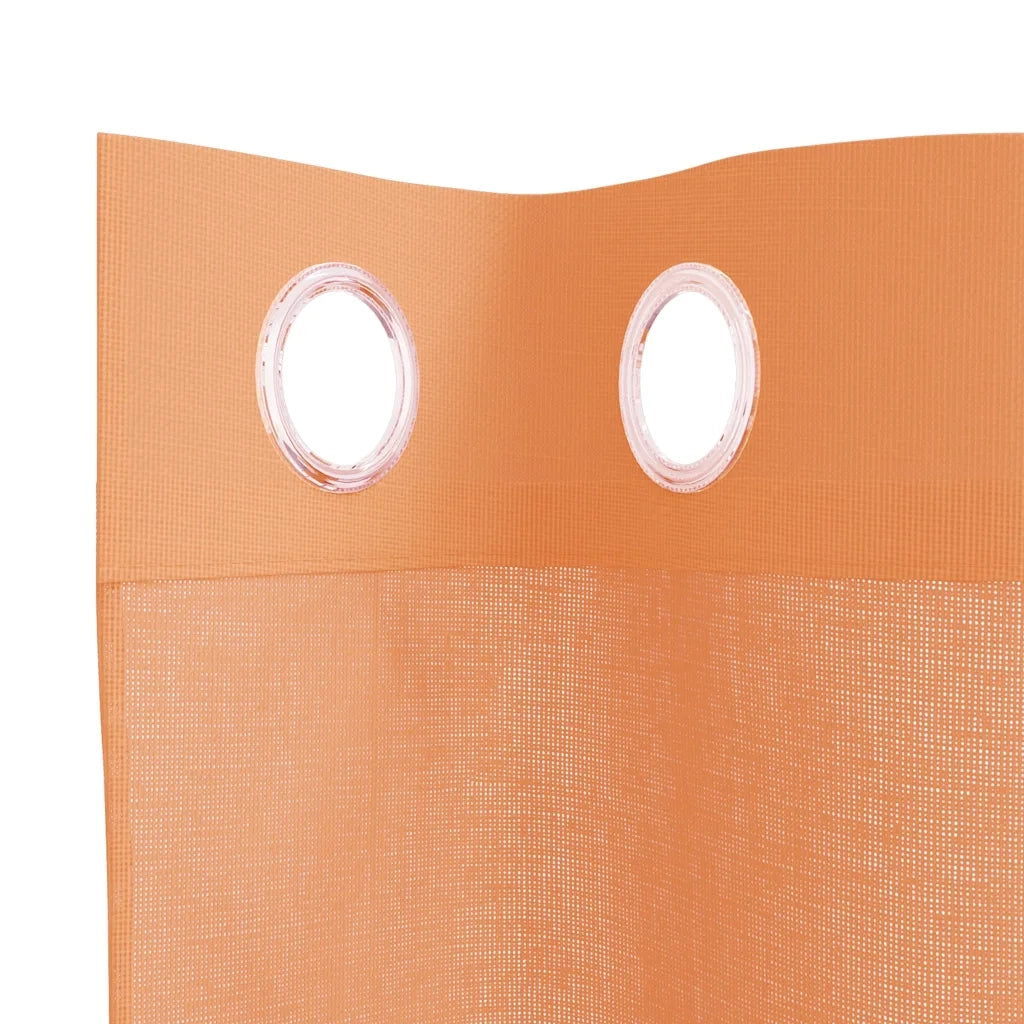 Tende in Voile con Occhielli 2 pz Terracotta 4102137