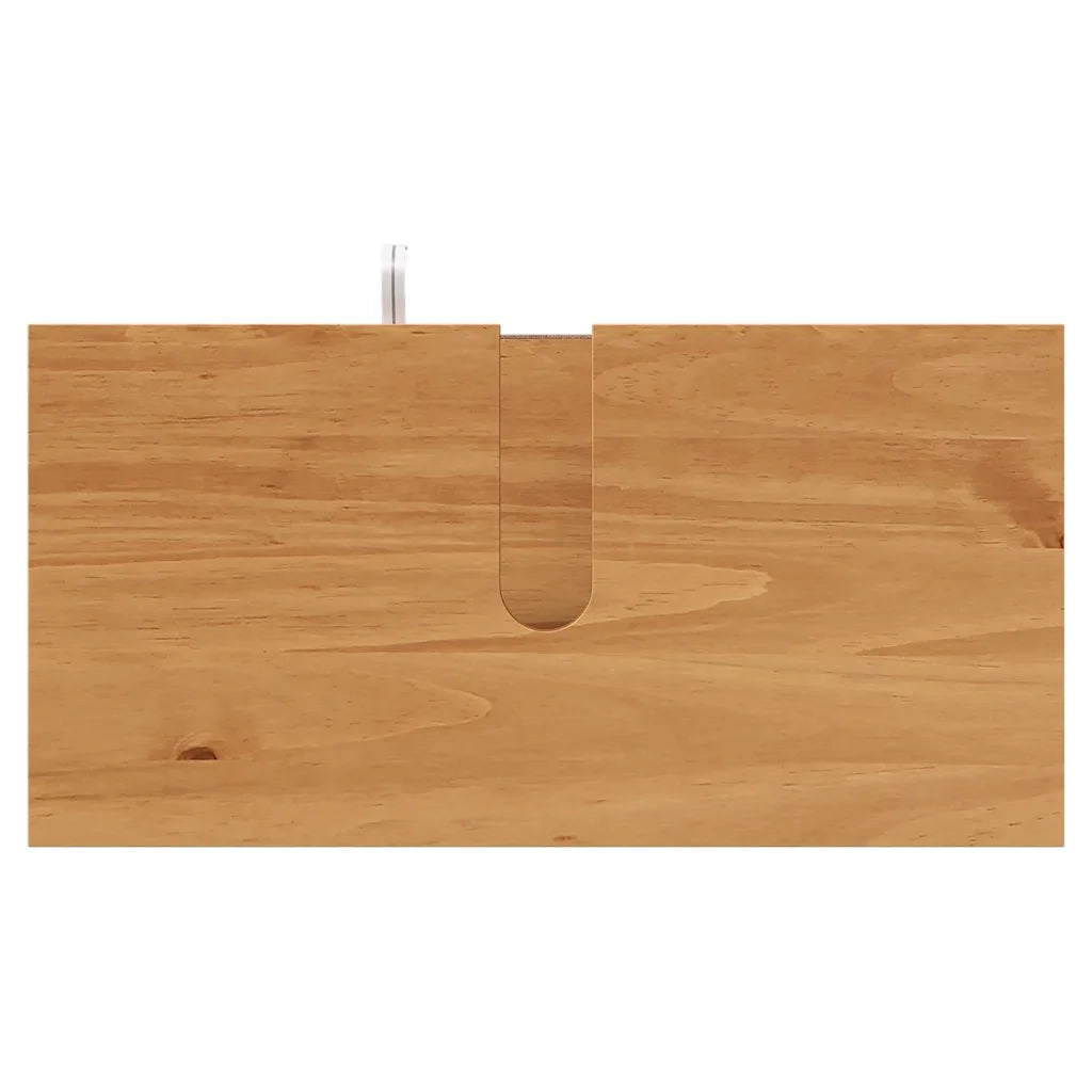 Set di mobili per il bagno con porta VIGO 3 pcs Marrone miele 3328543
