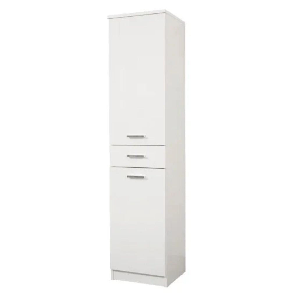 Colonna 2 ante e cassetto in melaminico 150cm  L=35cm h=150cm p=34cm  Savini s.r.l.
