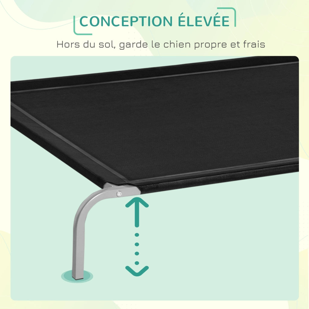 Cuccia per Cani e Gatti XXL ¨C zephmum ¨C Nero 130x90x20 cm