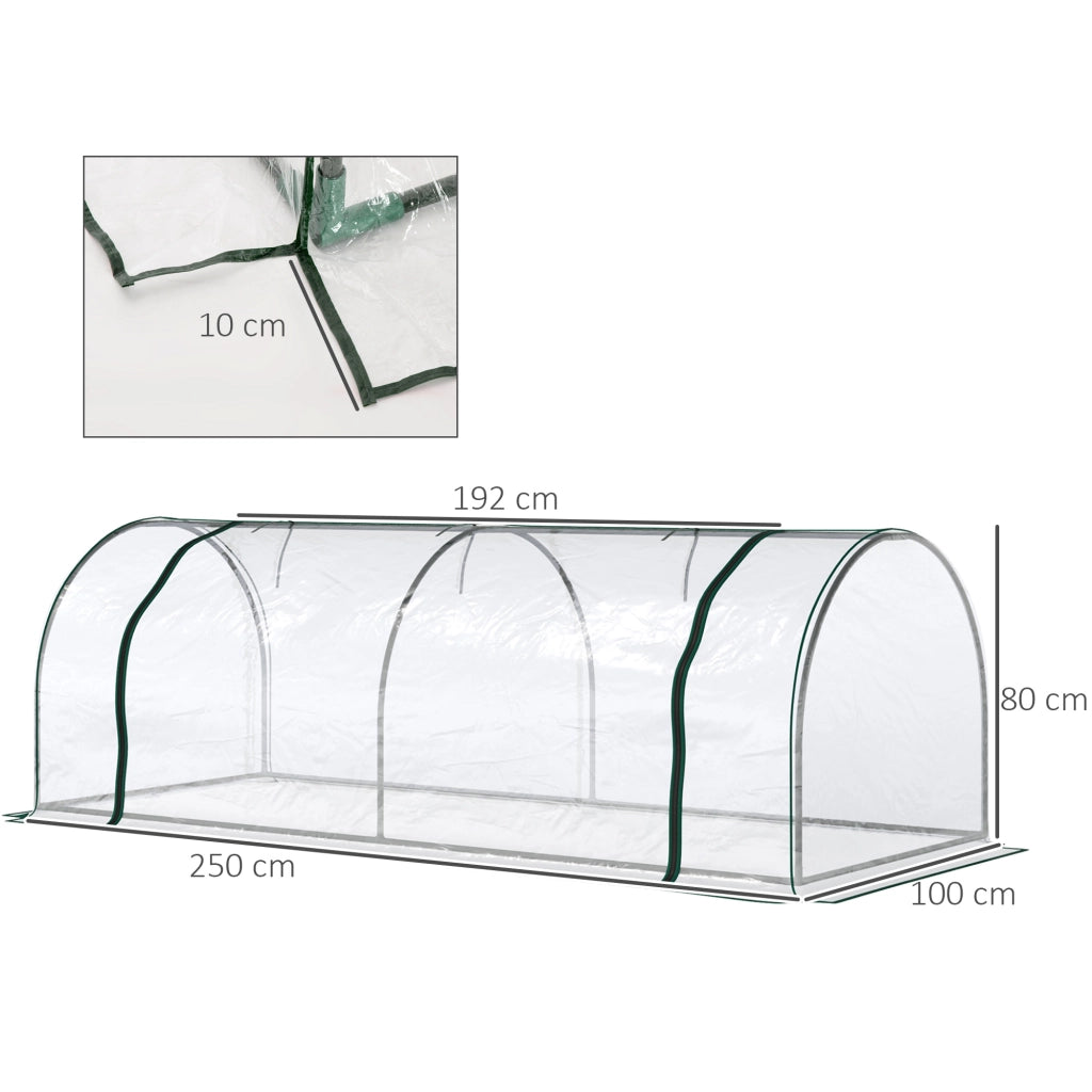 Serra da Giardino ¨C Minimal ¨C Acciaio, PVC, 250x100x80 cm