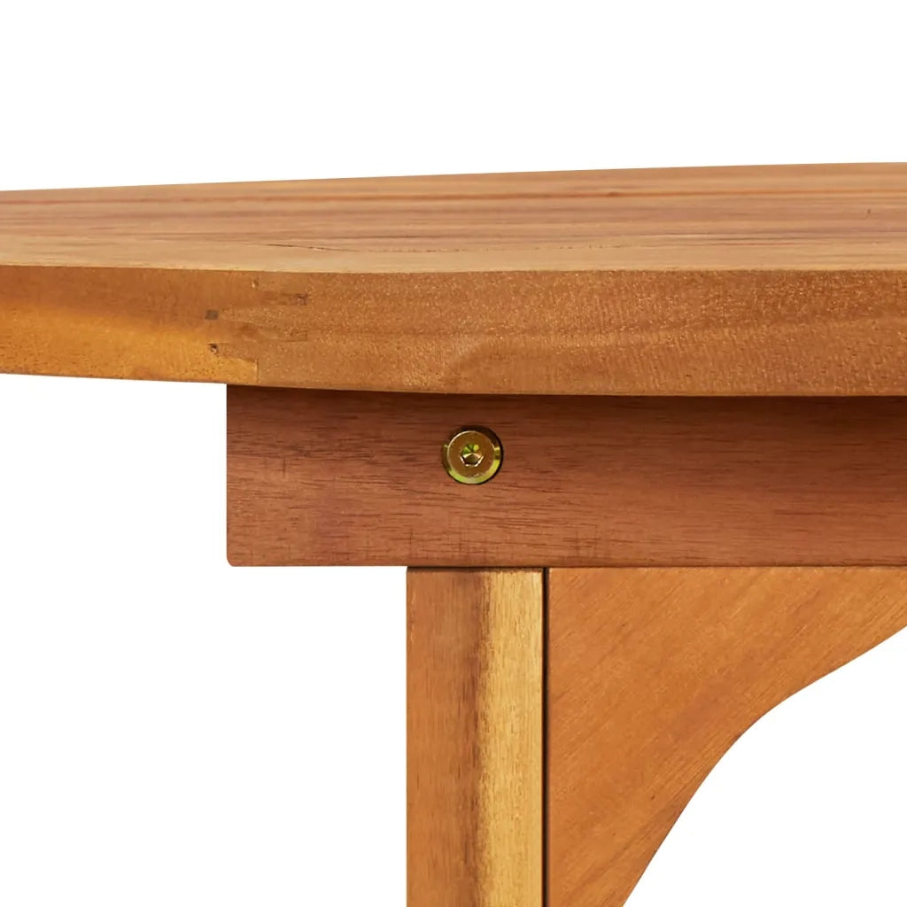 Tavolo da Pranzo per Esterni 180x90x75cm Legno Massello Acacia 315948