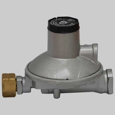 Regolatore gas bassa pressione con codolo  7 Kg     MADE IN ITALY