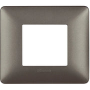 Placca Bticino Matix 3 moduli iron AM4802MIR