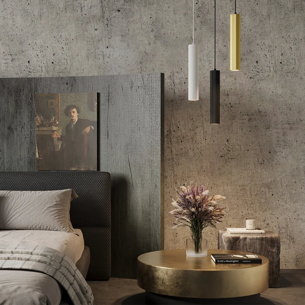 Maytoni Sospensione design Calipso 1 luce GU10 bianco alluminio
