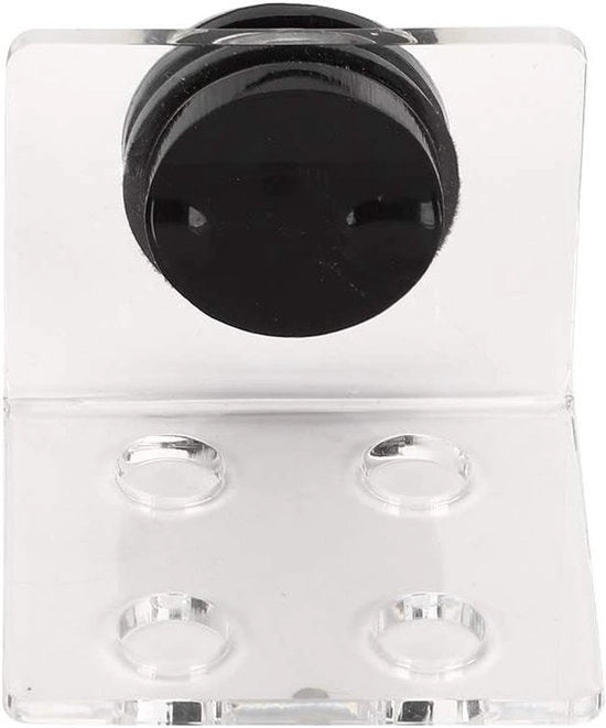 Sostegno magnetico trasparente per acquario con 4 aperture