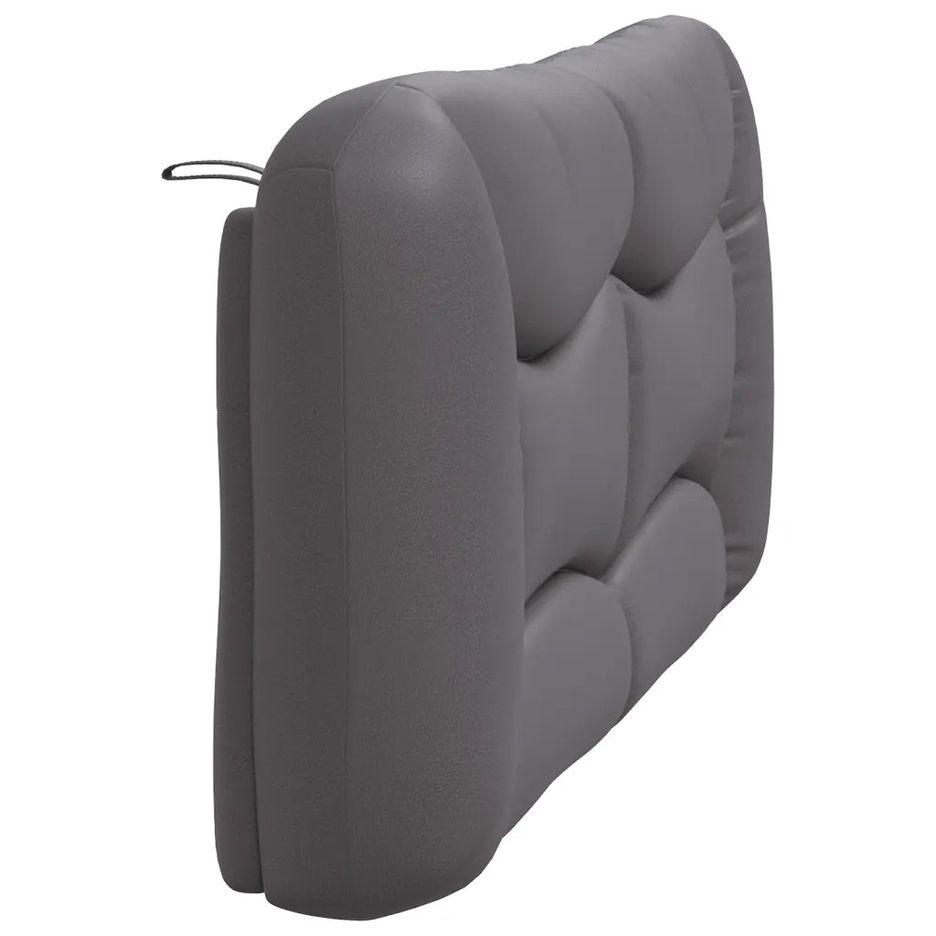 Cuscino Testiera Hvar Grigio 160 cm in Similpelle 374598