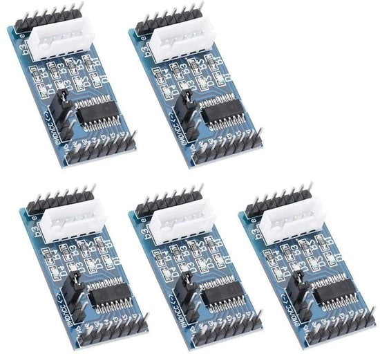 Modulo driver per motor passo 5-12 V progettato con magneti