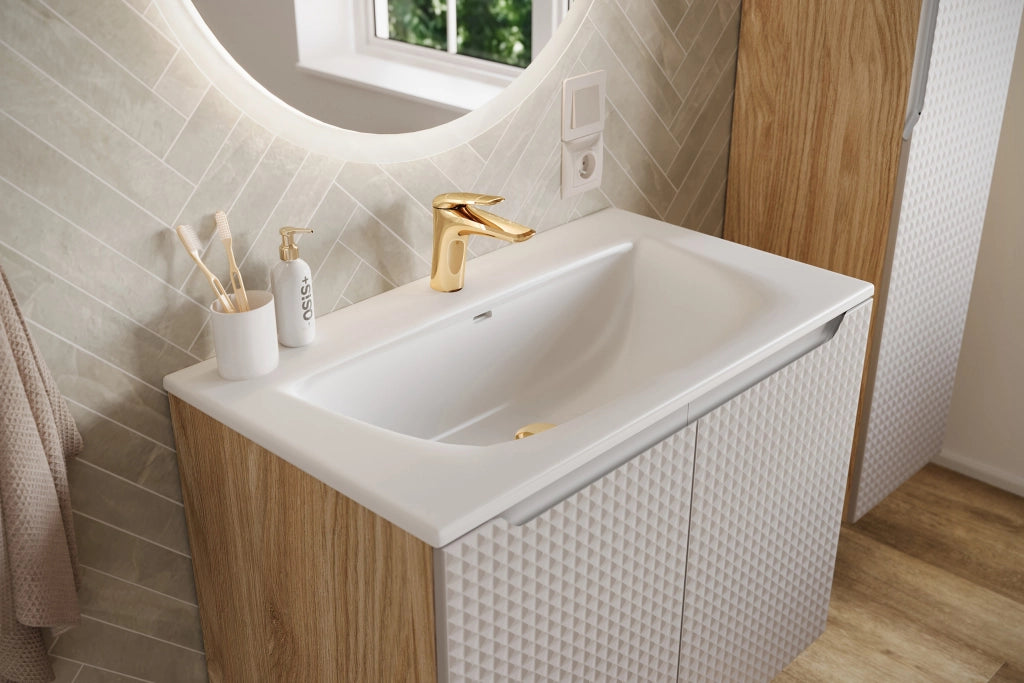 Lavabo per mobile a una vasca 60 cm Lavabi per mobile 61 x 17 x 46 cm