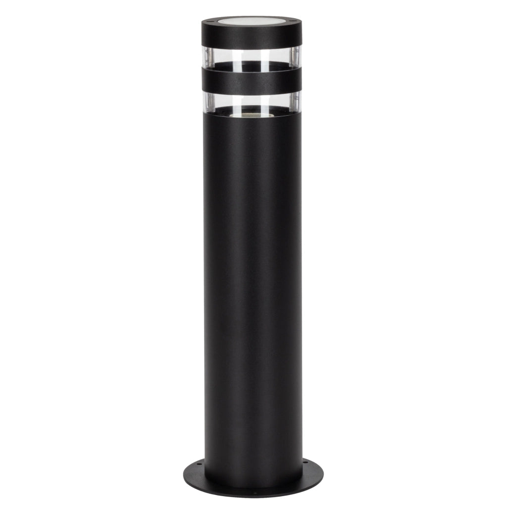 Lampione esterno RINO 44 cm nero E27 IP54 1 luce Polux