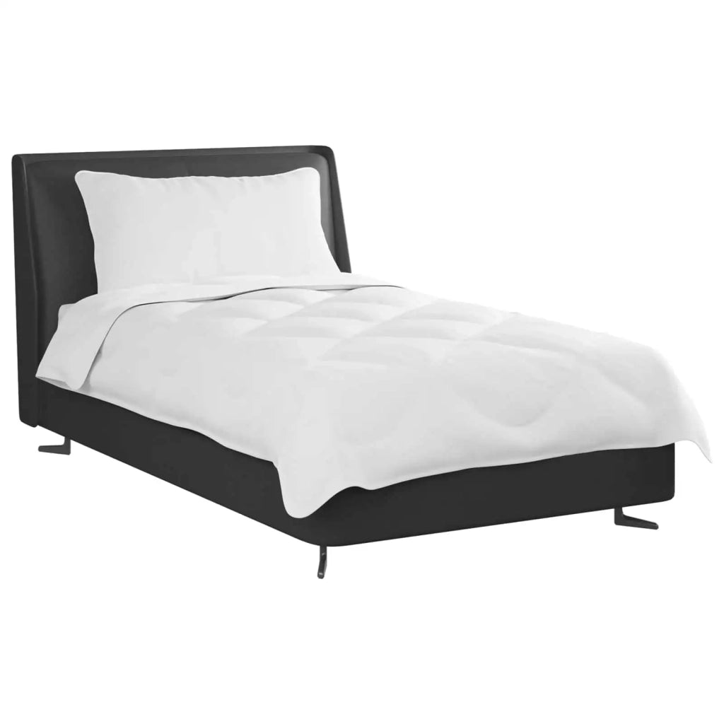 Set di Piumoni con cuscino 2 pcs Bianco Microfibra 3376713